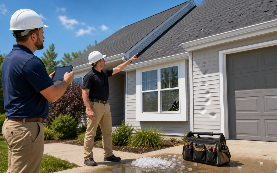 What Hail Damage Really Looks Like on Roofs, Windows, and Siding