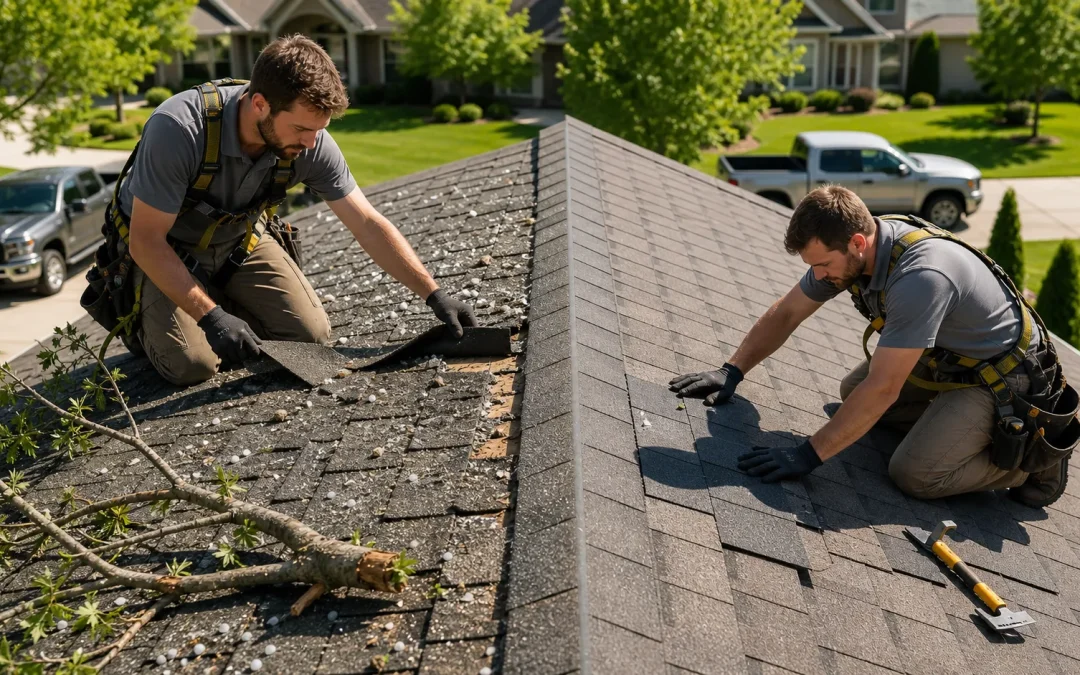 Comparing Storm Damage Roof Repairs and Ordinary Wear Repairs